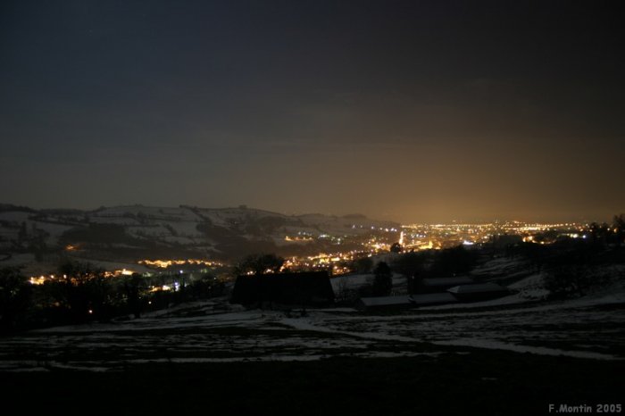 Aurillac (15), route des crêtes