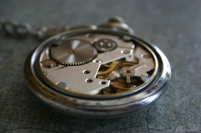 Montre en gros plan
